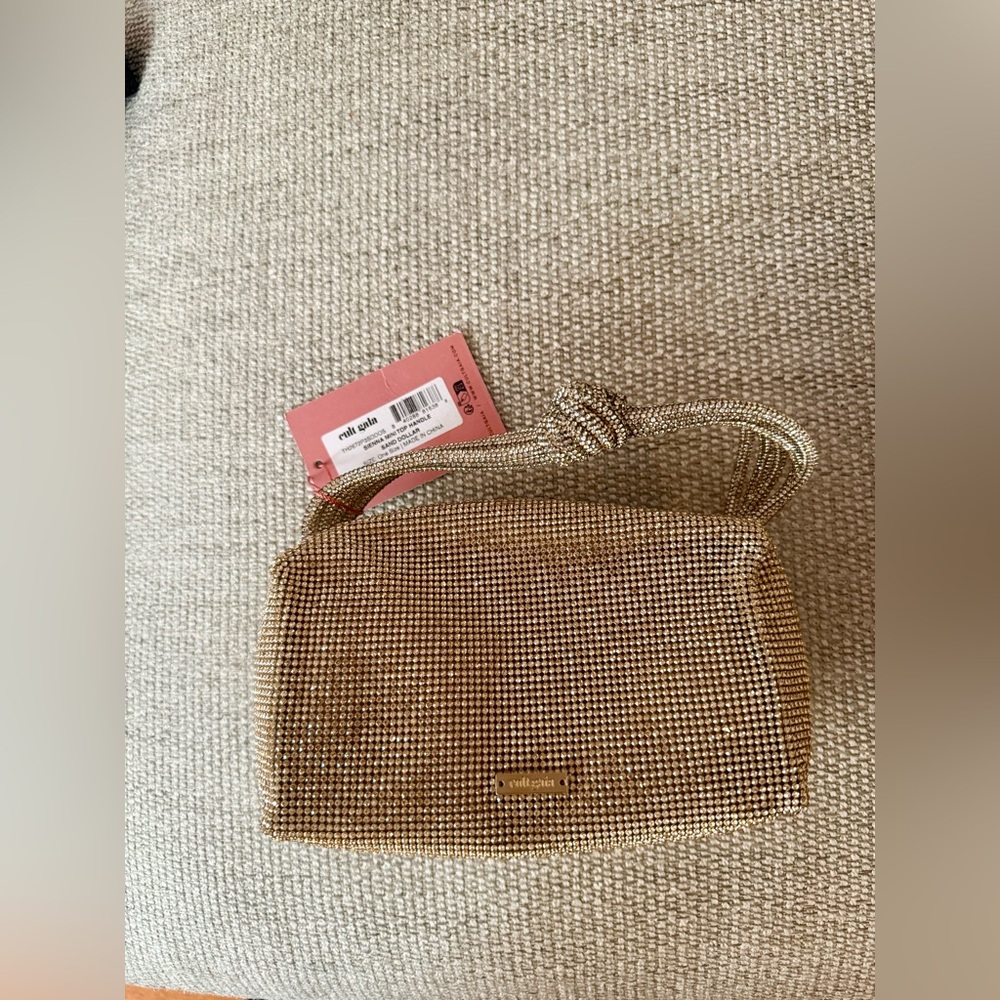 Cult Gaia Mesh Sienna Mini Top Handle - Sand Dollar